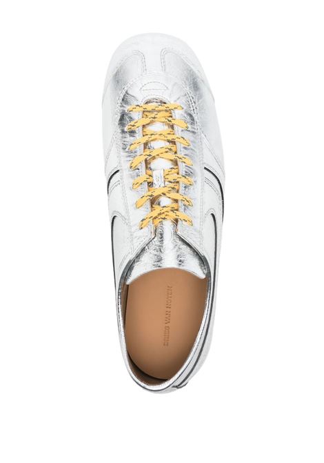 Sneakers in pelle in argento Dries van noten - uomo DRIES VAN NOTEN | MS2511500952